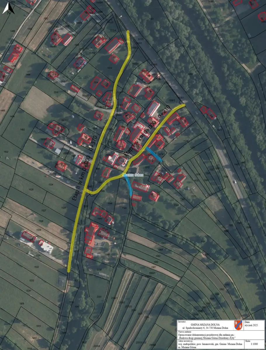 Budowa drogi w Mszanie Górnej. Spotkanie informacyjne dla mieszkańców