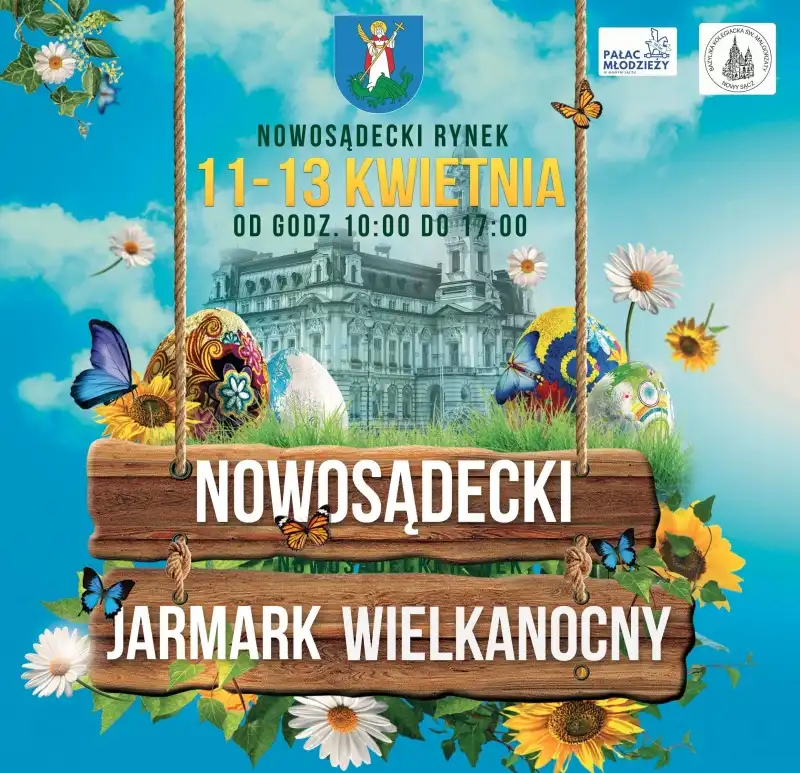 Nowosądecki Jarmark Wielkanocny. Świąteczna atmosfera w sercu miasta