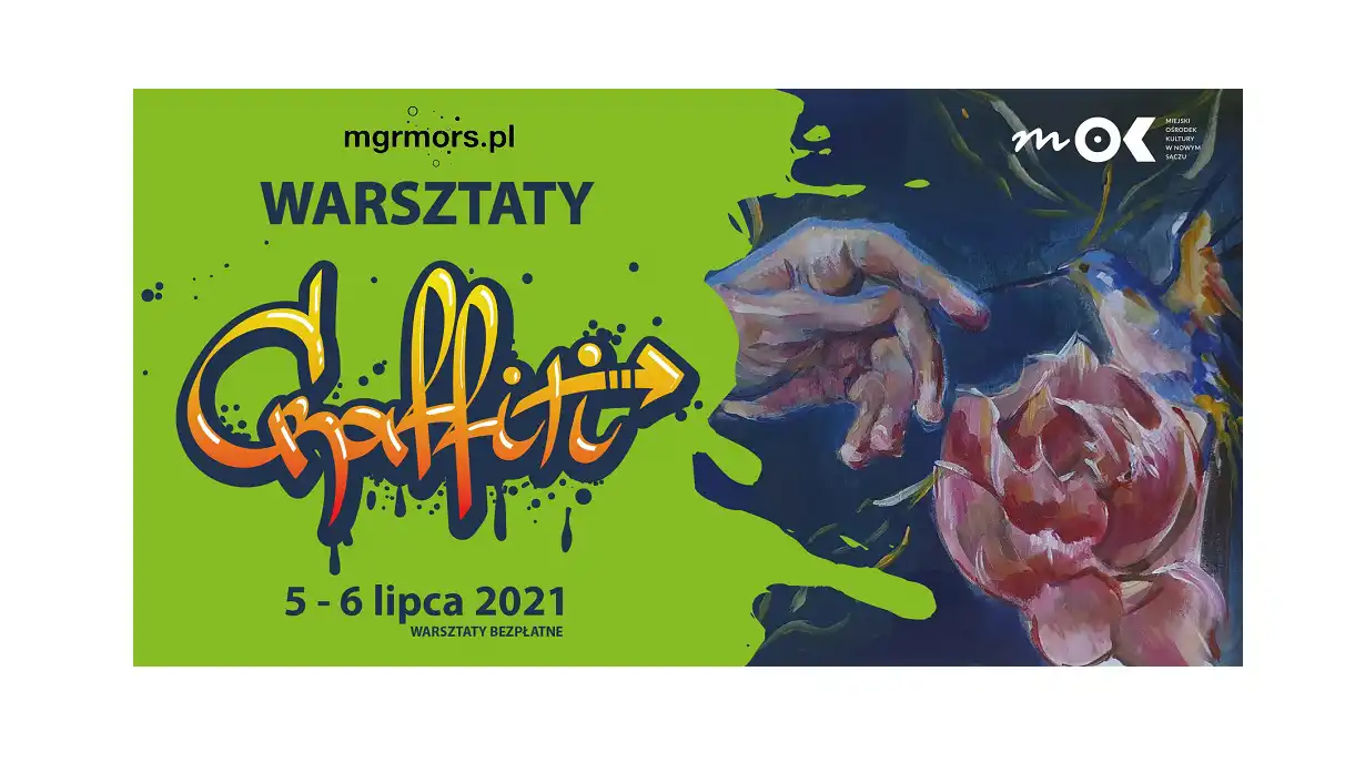 MOK zaprasza na warsztaty graffiti z mgr Morsem