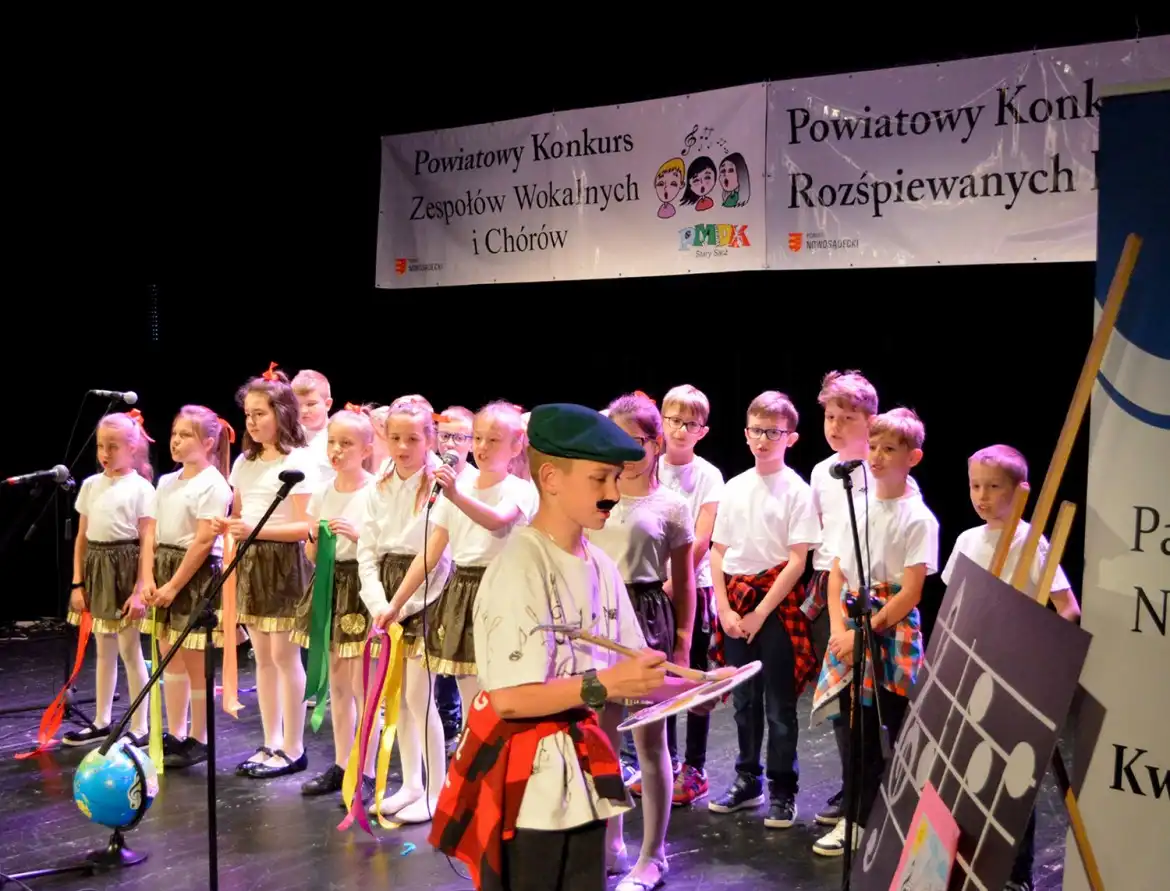 Stary Sącz: XIX Powiatowy Konkurs Rozśpiewanych Klas