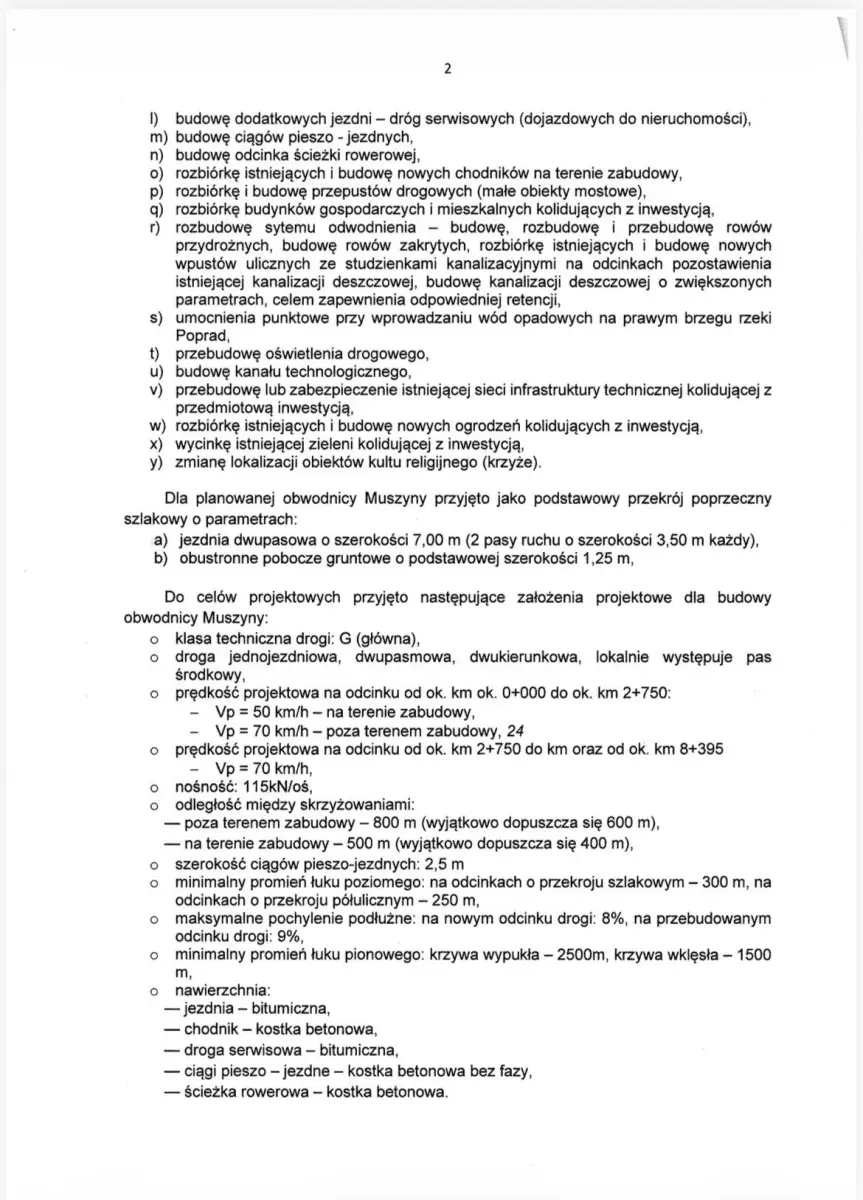Spór o obwodnicę Muszyny nabiera tempa. W sprawę włącza się Krynica-Zdrój