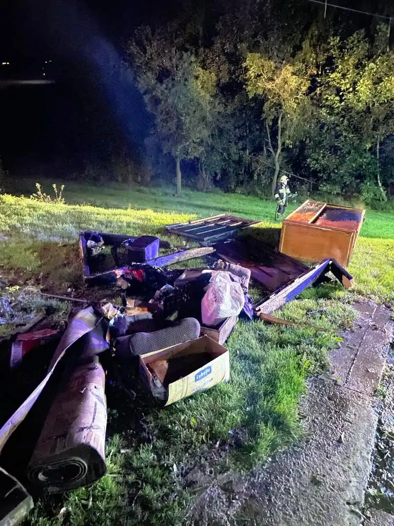 Nowy Sącz, Lipnica Wielka: Dwa pożary piwnic jednej nocy