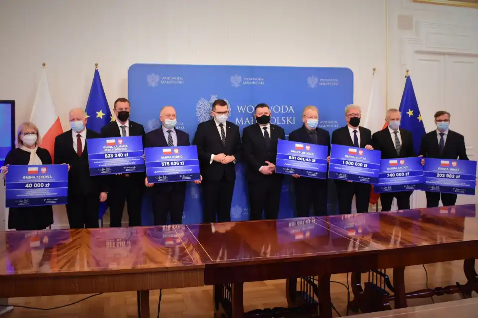 Gminy Łącko i Sękowa z dofinansowaniem z rezerwy ogólnej budżetu państwa