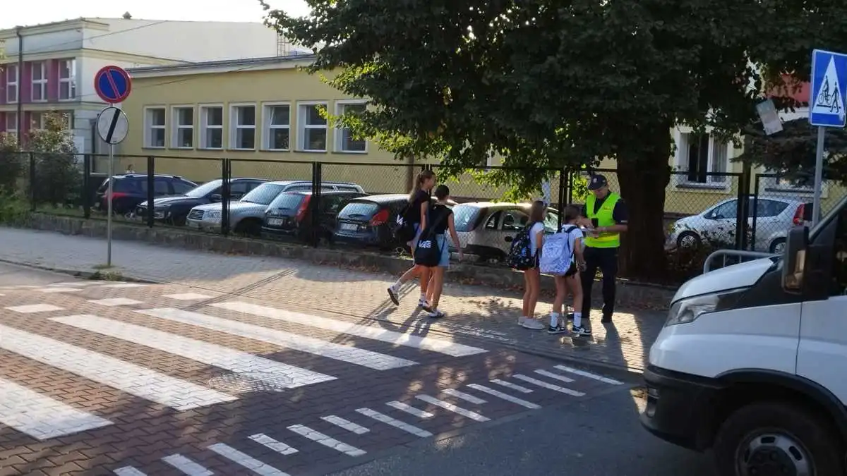 Gorlicka drogówka: Akcja „Bezpieczna droga do szkoły”