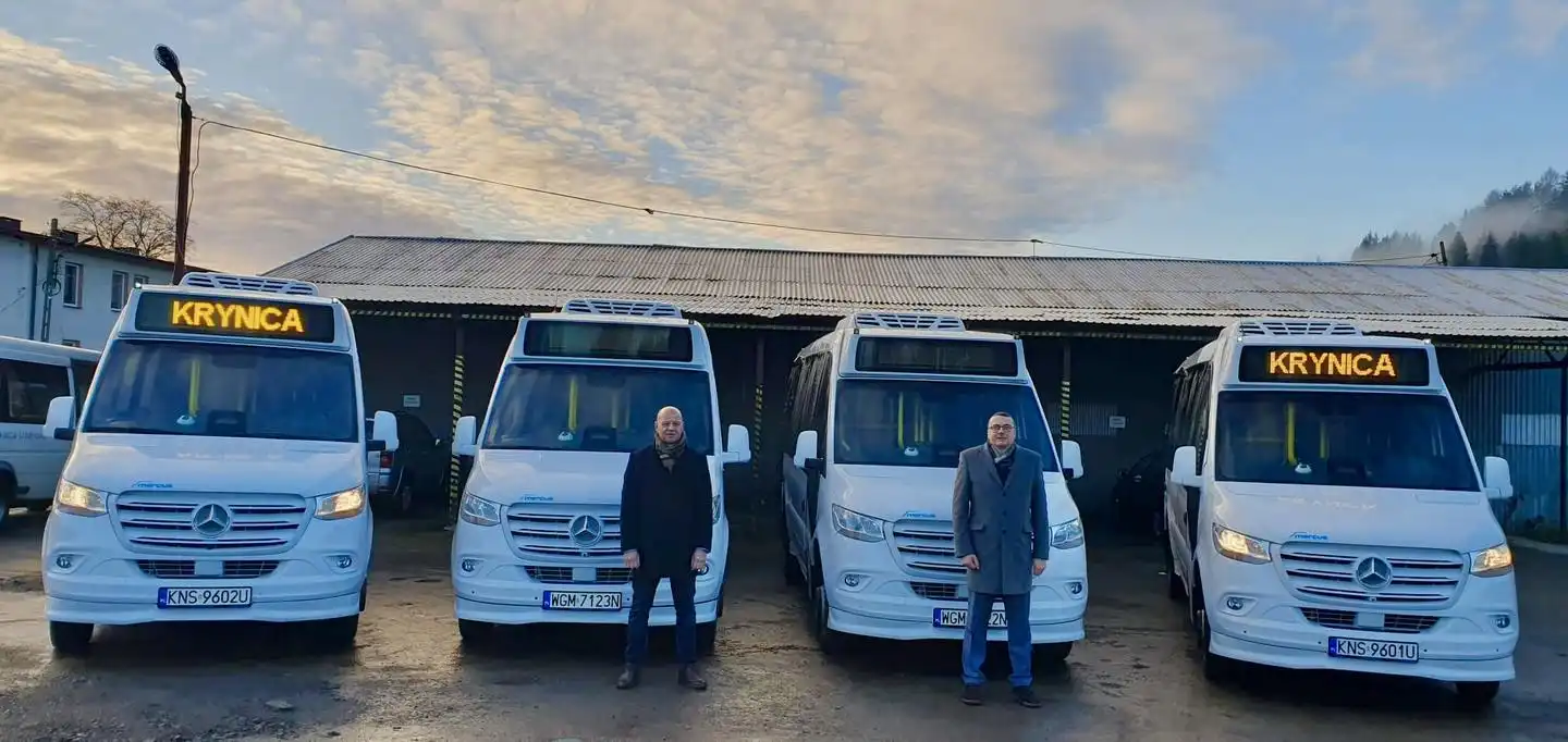 Krynica-Zdrój inwestuje w transport publiczny. Nowe pojazdy już w mieście