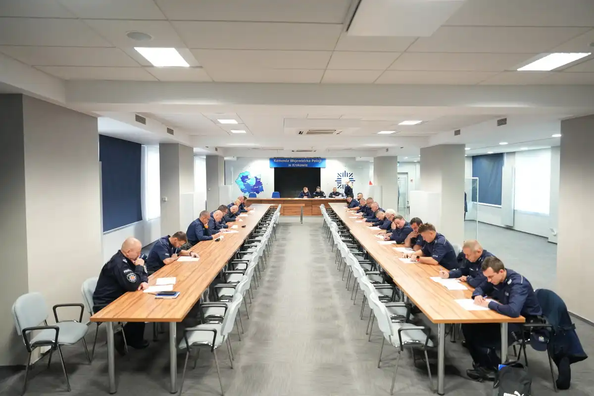 Kraków tętnił akcją. Finał IV Ogólnopolskiego Turnieju Policji