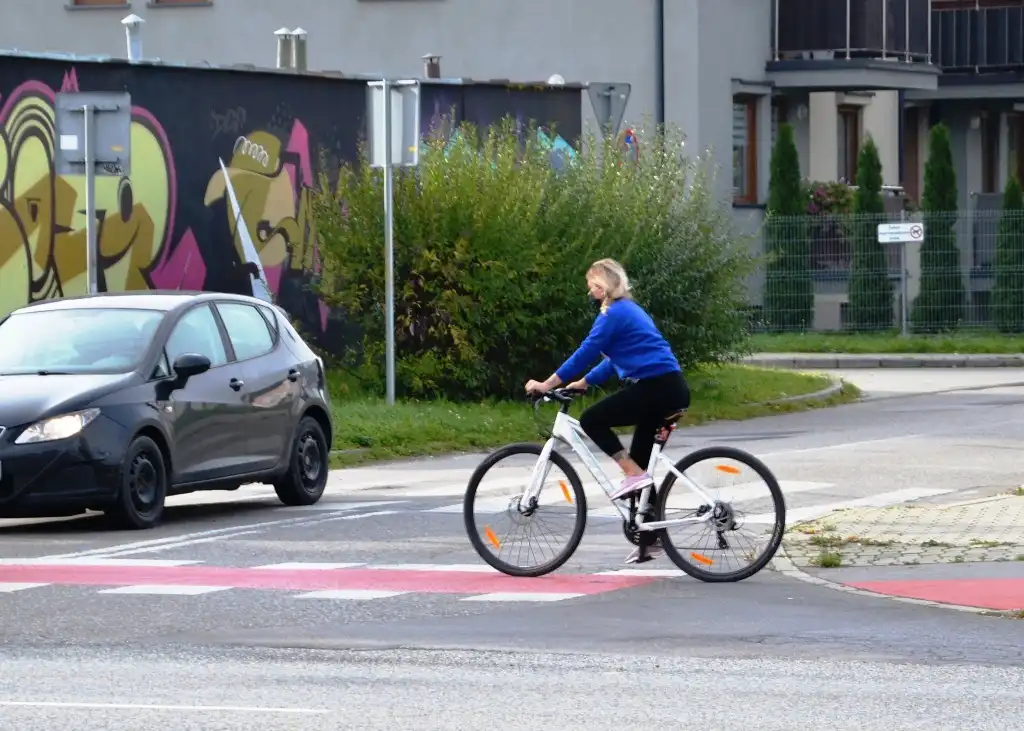 Sądeccy policjanci prowadzili działania pn. „Bezpieczny rowerzysta”