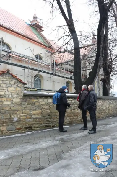 Poseł Jan Duda z wizytacją w Gminie Łącko