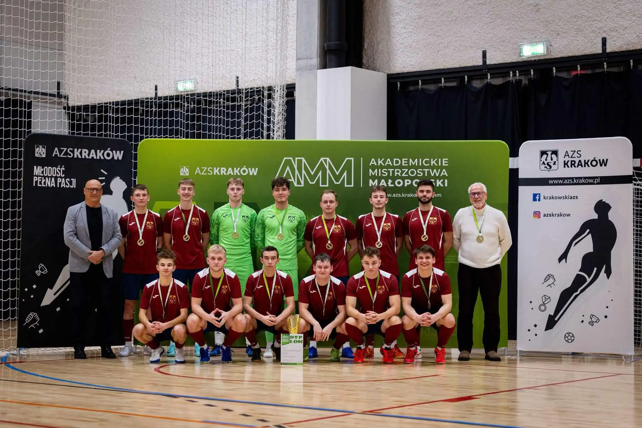 Akademickie Mistrzostwa Małopolski w Futsalu. Sukces studentów Akademii Nauk Stosowanych w Nowym Sączu