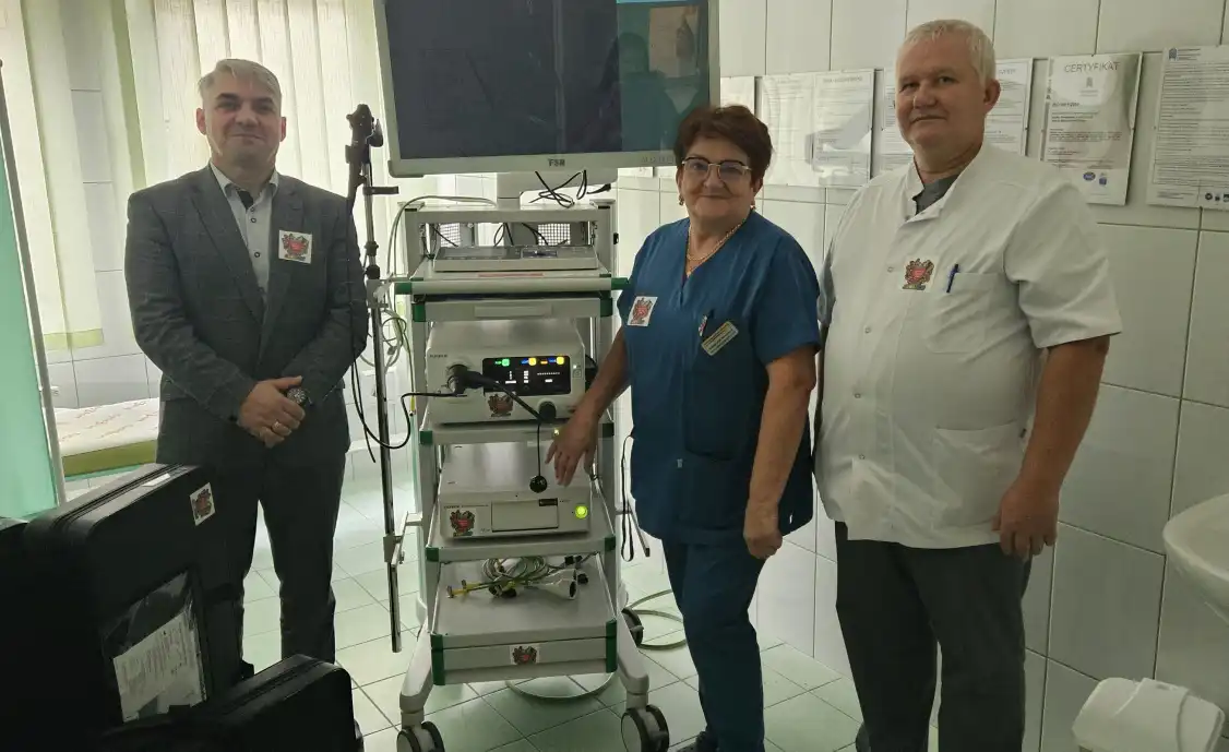 Nowoczesny sprzęt dla Oddziału Pulmonologicznego w Limanowskim Szpitalu dzięki WOŚP