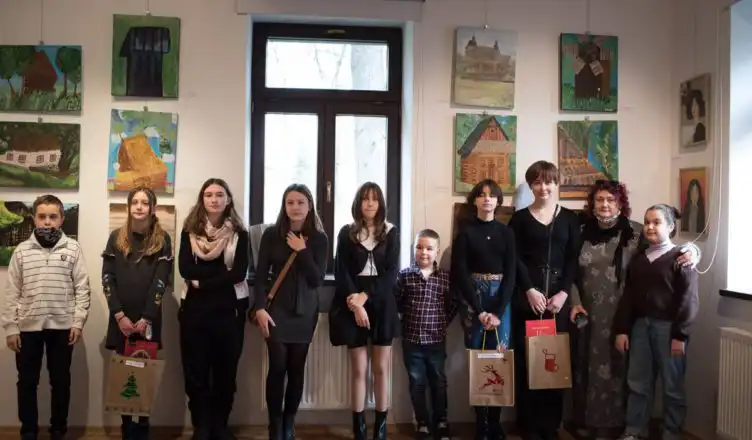 Wystawa "Barbacki widziany okiem dzieci i młodzieży" w Małej Galerii