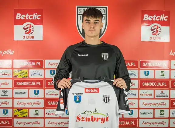 Nowy nabytek Sandecji. Kacper Szczudliński wzmocni defensywę