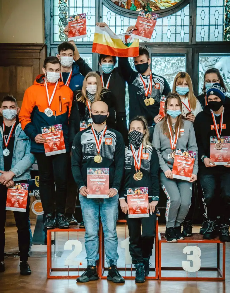 ZS w Marcinkowicach wywalczył srebro podczas Mistrzostw w Saneczkarstwie Lodowym w Karpaczu