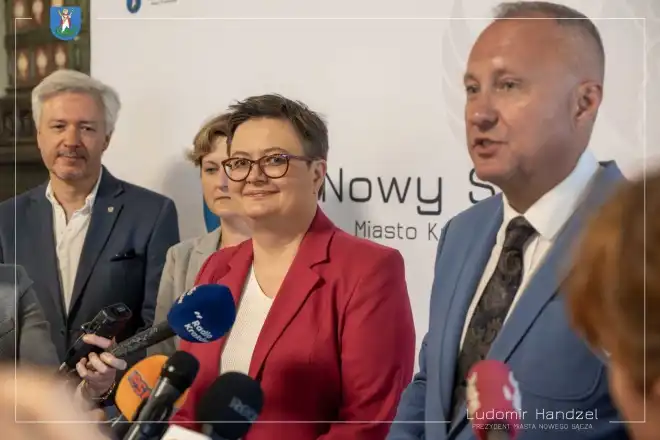 Wiceminister Edukacji Narodowej odwiedziła Nowy Sącz