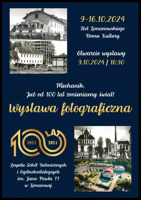 100 lat nauki i pasji. Wystawa „Mechanik” w Limanowskim Domu Kultury