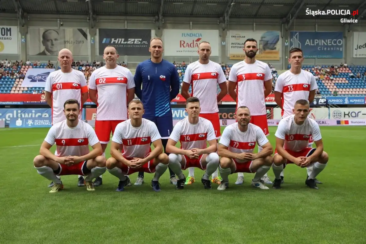 Sądecki policjant reprezentantem polskiej Policji w meczu z Rumunią