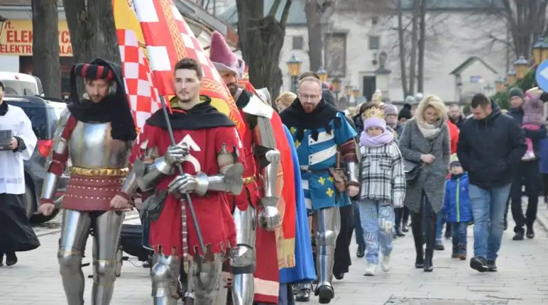 6 stycznia Orszak Trzech Króli w Starym Sączu