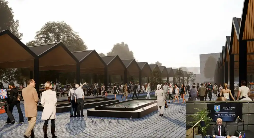 Nowy Sącz: Miasto ma pomysł na zagospodarowanie terenu Rynku Maślanego