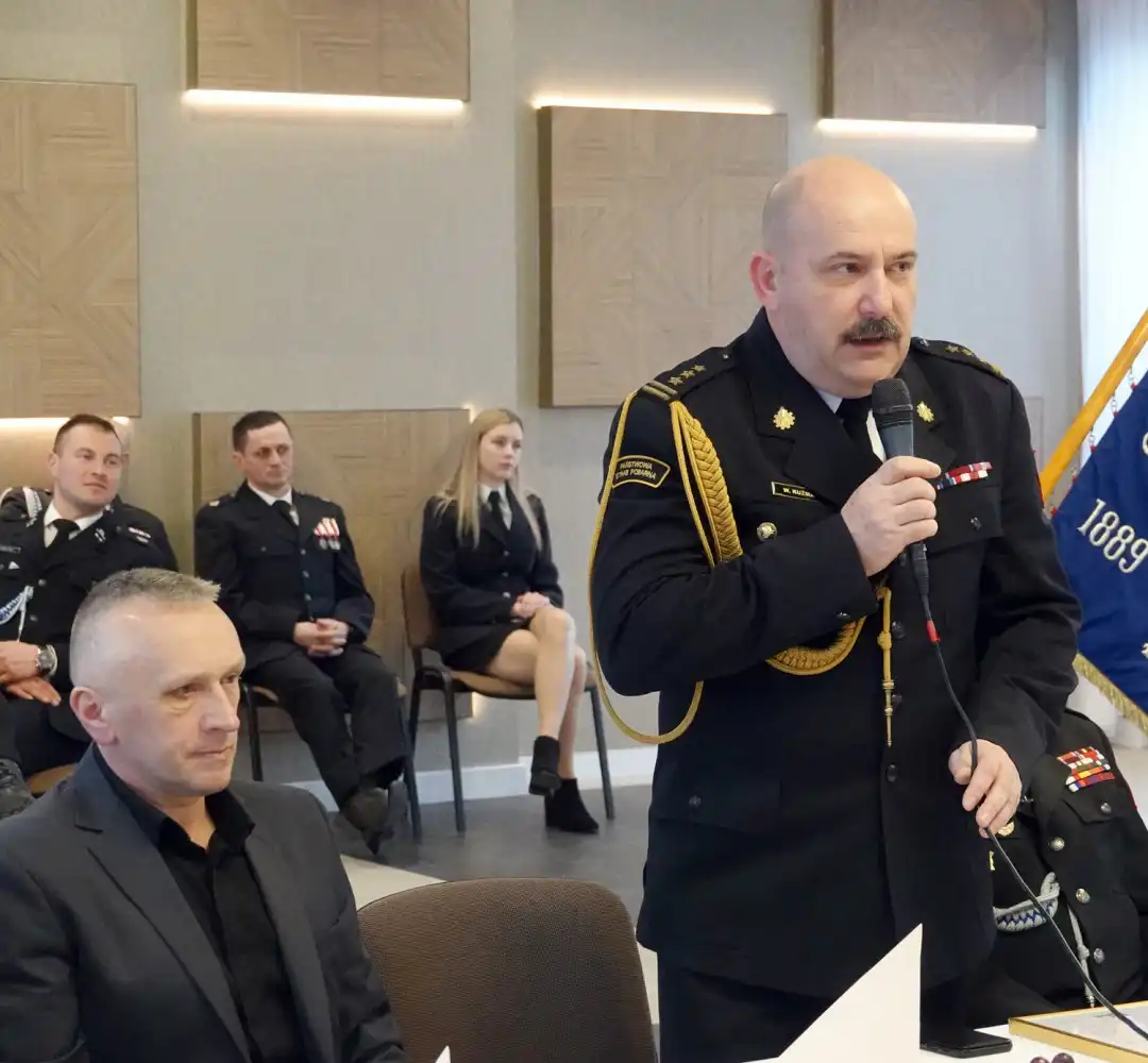 Strażacy ochotnicy z Łącka z promesą na zakup sprzętu