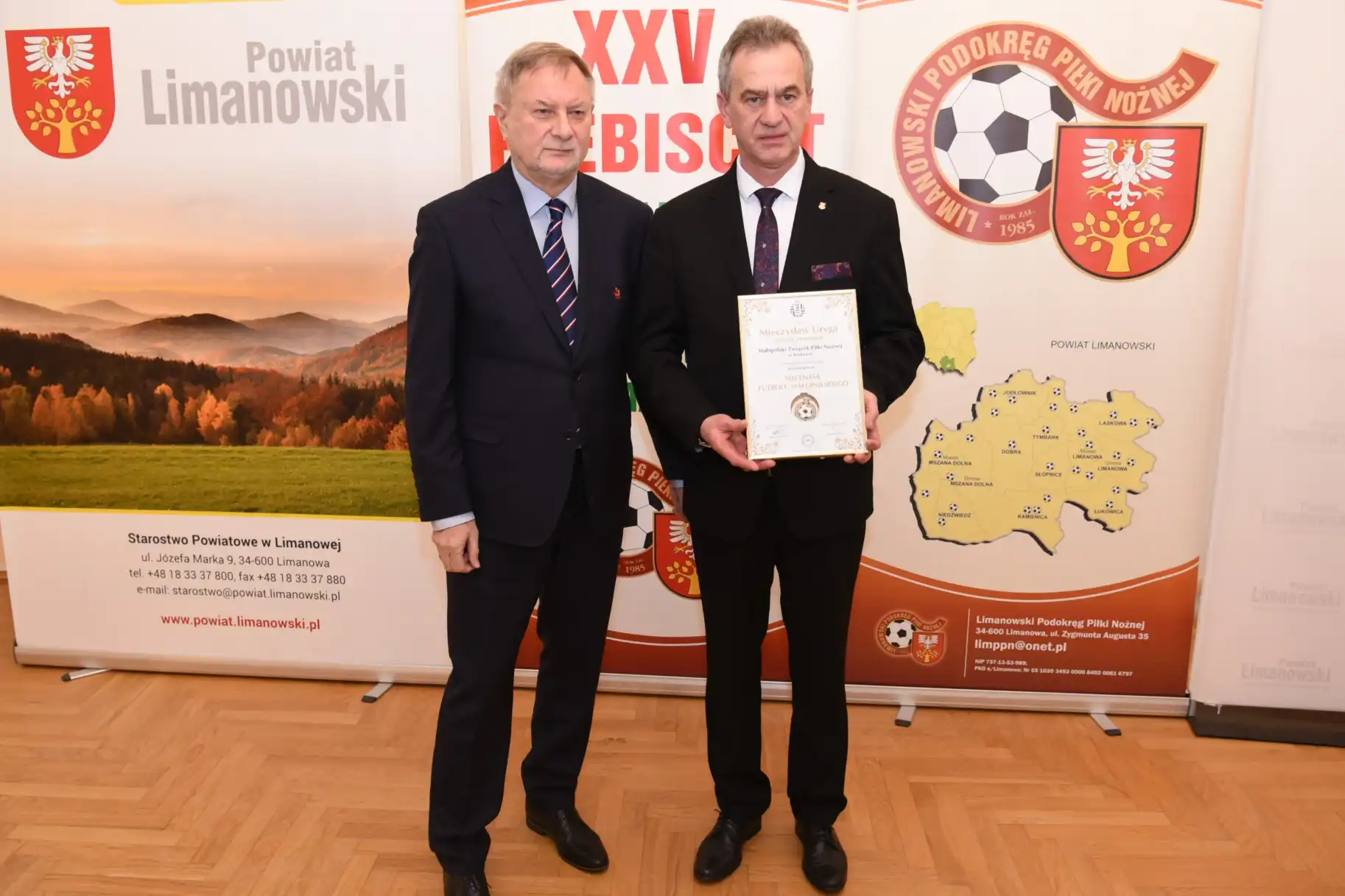 Rozstrzygnięto Plebiscyt na Najpopularniejszego Trenera i Piłkarza Ziemi Limanowskiej 2022 roku