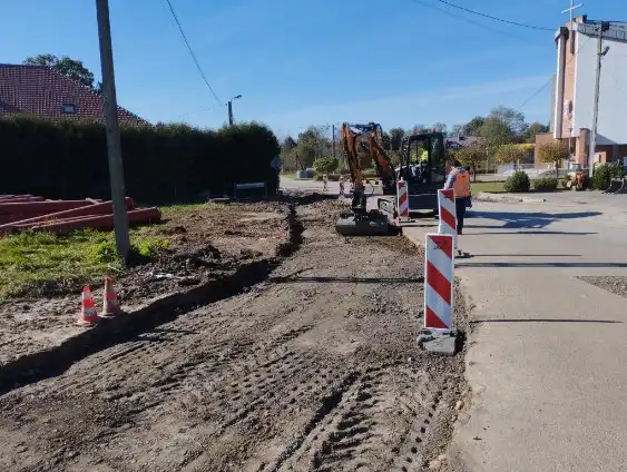 Rozbudowa drogi 'Pasternik' w Libuszy w toku