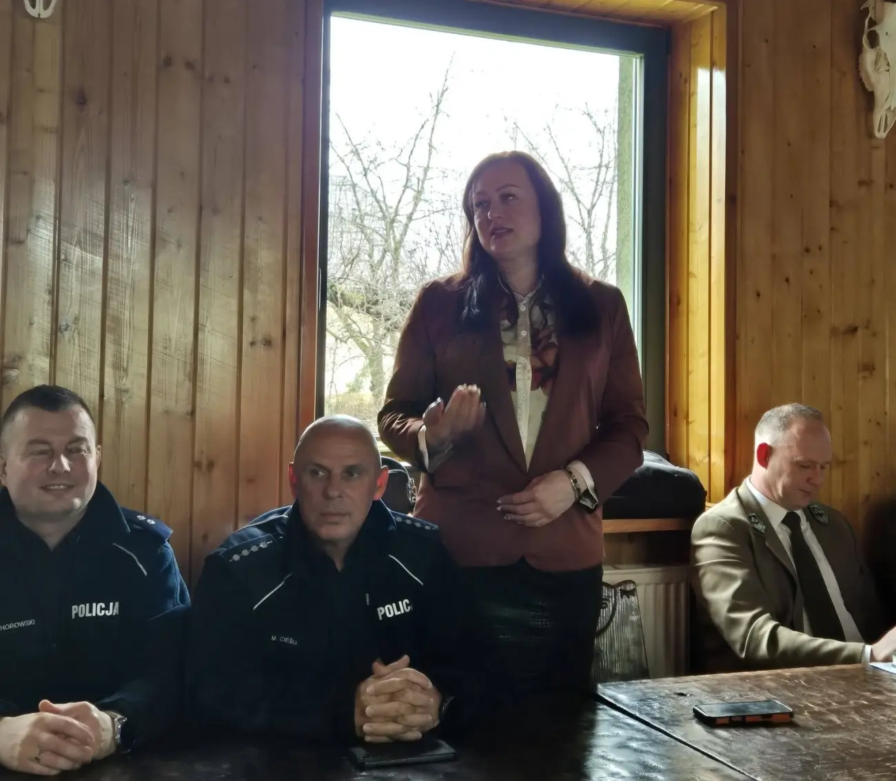 Ochrona lasów priorytetem. Spotkanie w Nadleśnictwie Nawojowa