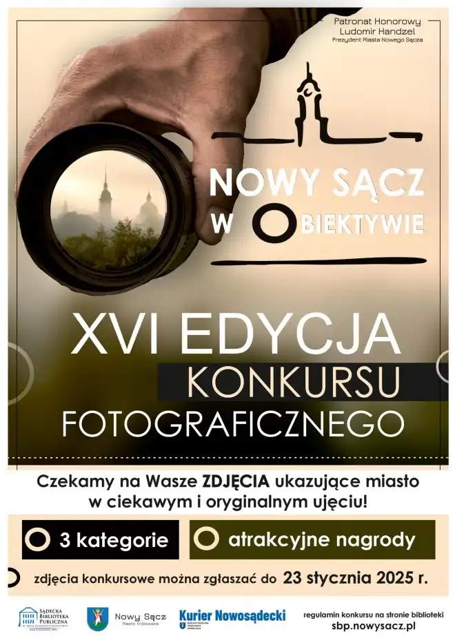 Zatrzymaj chwilę. 16. edycja konkursu fotograficznego ‘Nowy Sącz w obiektywie’”