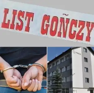 Limanowscy policjanci zatrzymali mężczyznę poszukiwanego listem gończym