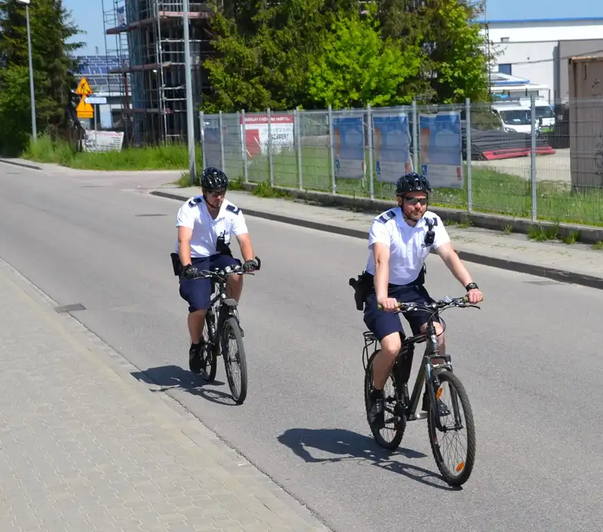Nowy Sącz: Pierwszy w sezonie policyjny patrol rowerowy ruszył w teren
