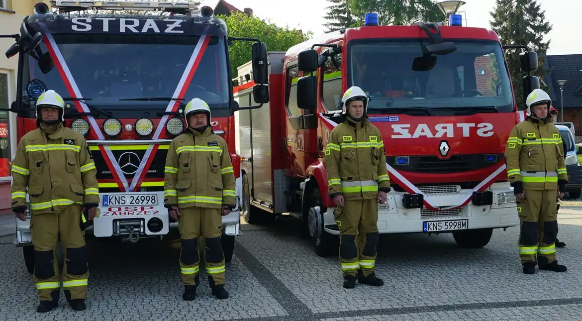 OSP w Maszkowicach i Zabrzeży mają nowe wozy bojowe