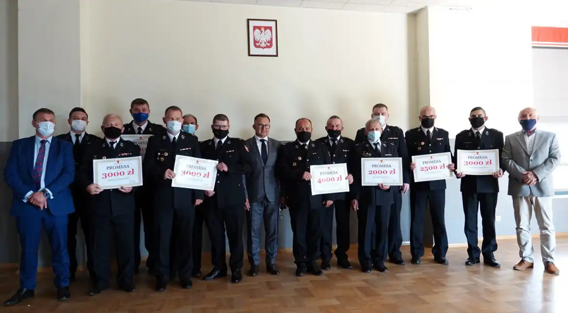 Powiat nowosądecki: 155 tys. złotych dla strażaków ochotników