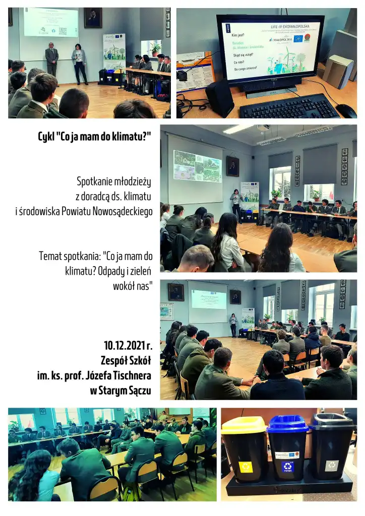 Pół roku z ekologią w szkołach powiatu nowosądeckiego