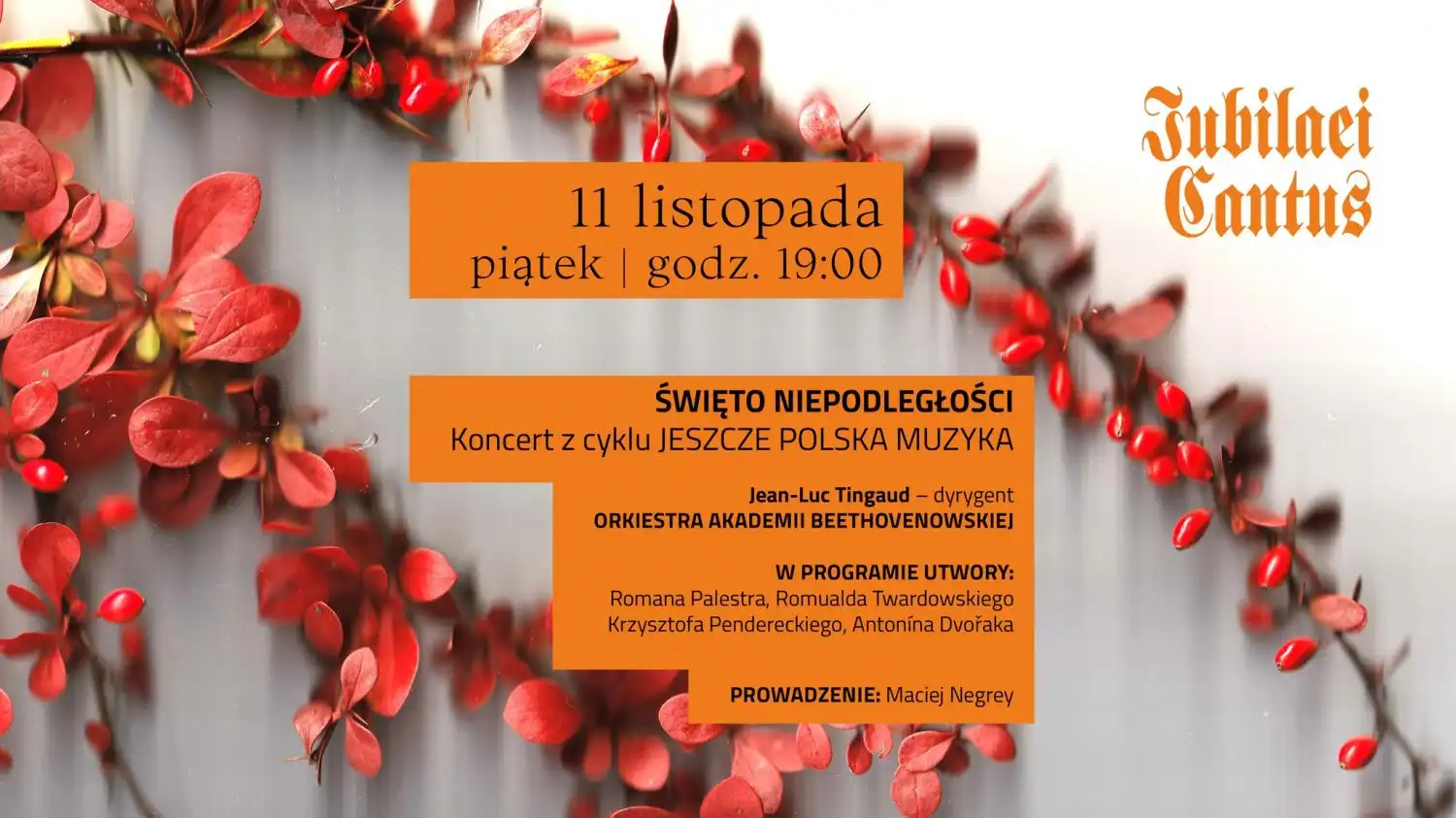 Małopolska: Wydarzenia kulturalne na weekend 10 - 13 listopada