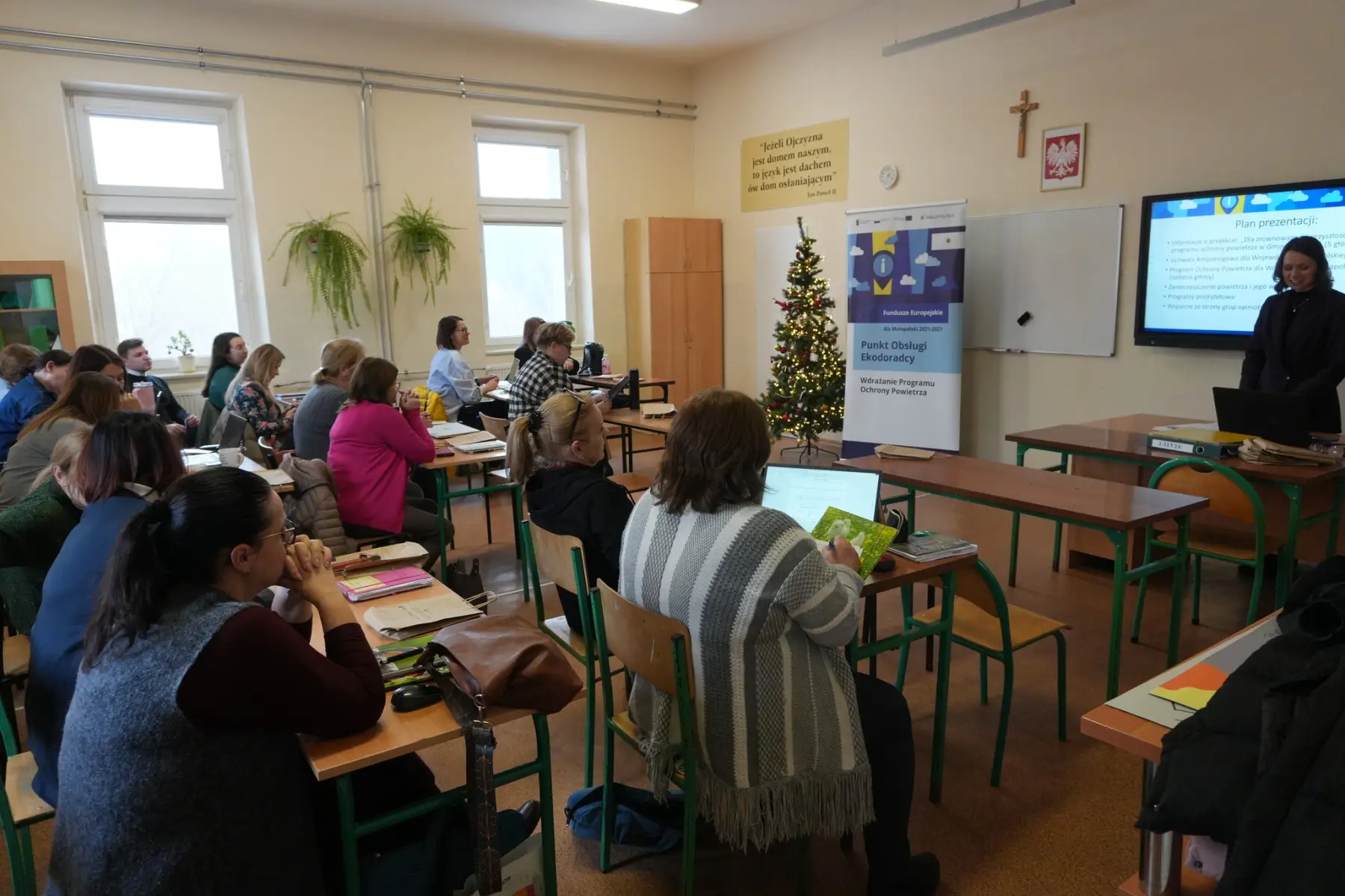 Spotkania ekologiczne w Sękowej. Wiedza i praktyczne rozwiązania dla lokalnej społeczności