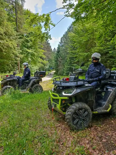 Igrzyska Europejskie w Krynicy-Zdroju. O bezpieczeństwo na terenie uzdrowiska dbali m.in. sądeccy policjanci