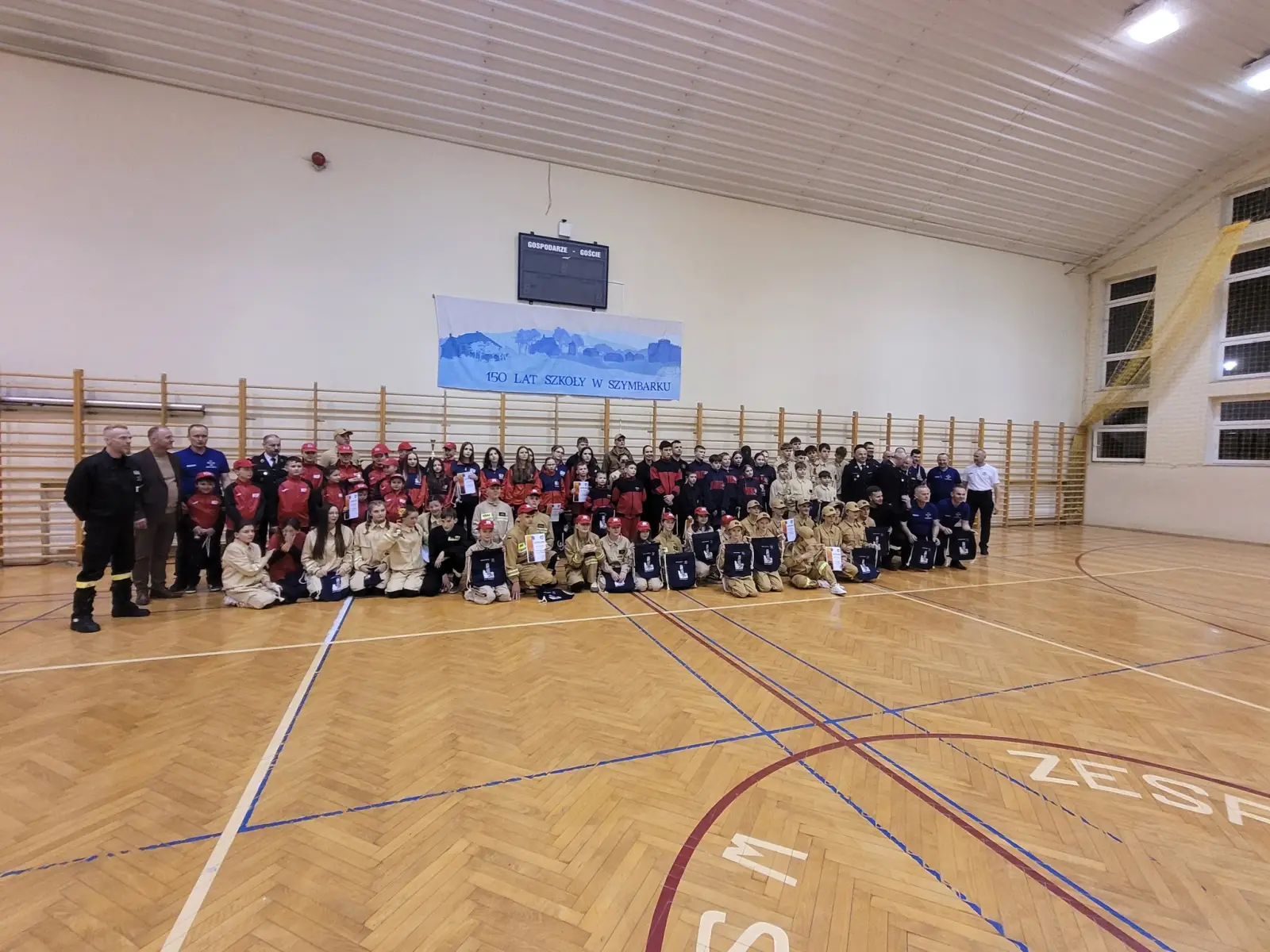 Młodzi druhowie na start! Halowy turniej strażacki w Szymbarku