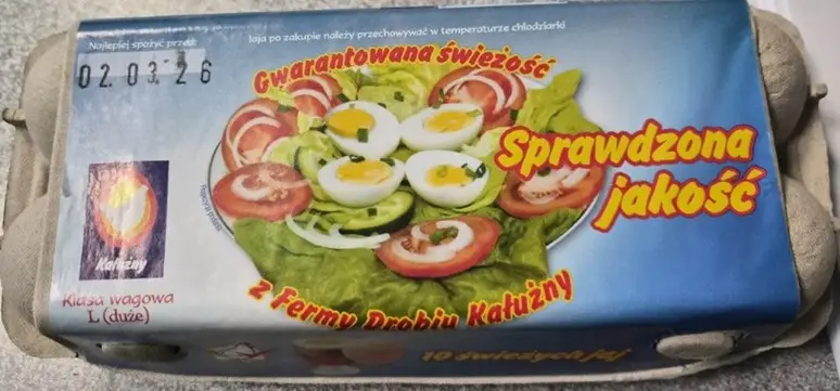 GIS ostrzega: Salmonella wykryta w partii „10 Świeżych jaj”