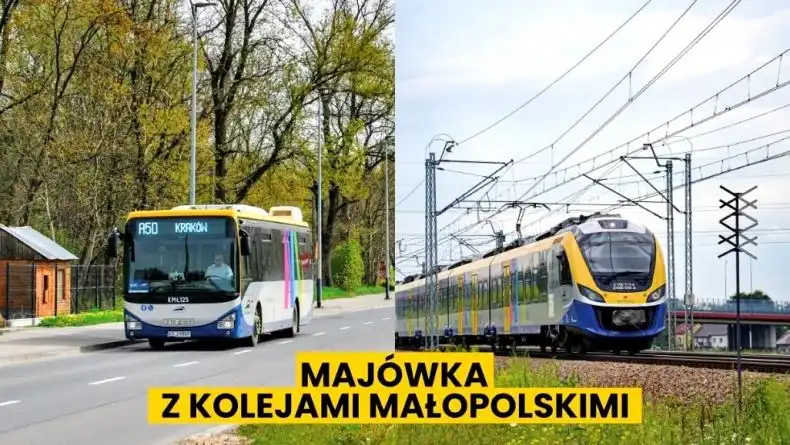 Majówka z Kolejami Małopolskimi. Odkrywaj uroki regionu
