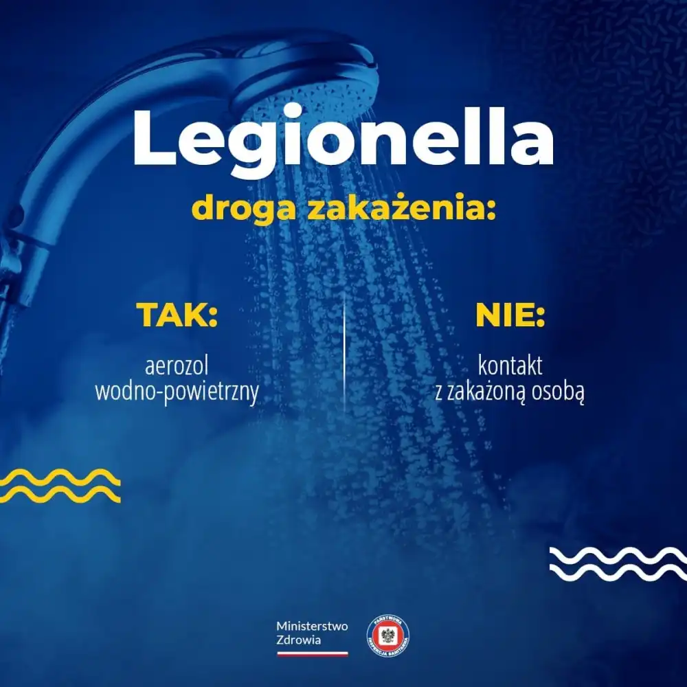 Służby uspokajają: W powiecie Nowosądeckim nie ma zagrożenia legionellą