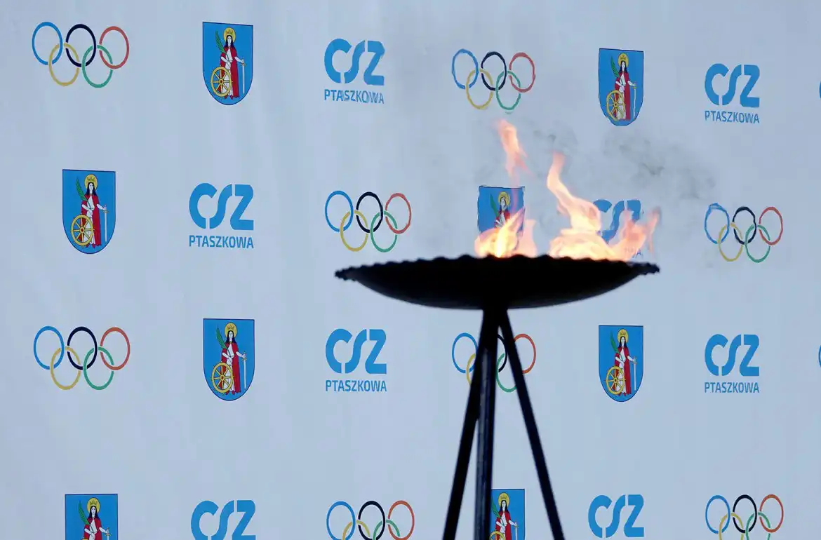 W Ptaszkowej zapłonął znicz olimpijski