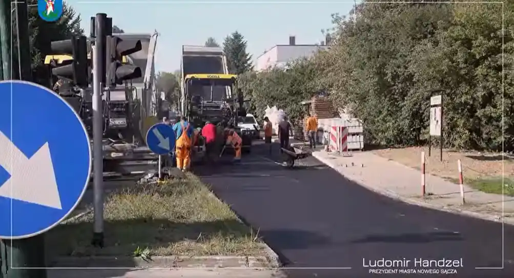Dobiegają końca prace przy remoncie ul. 29 Listopada w Nowym Sączu