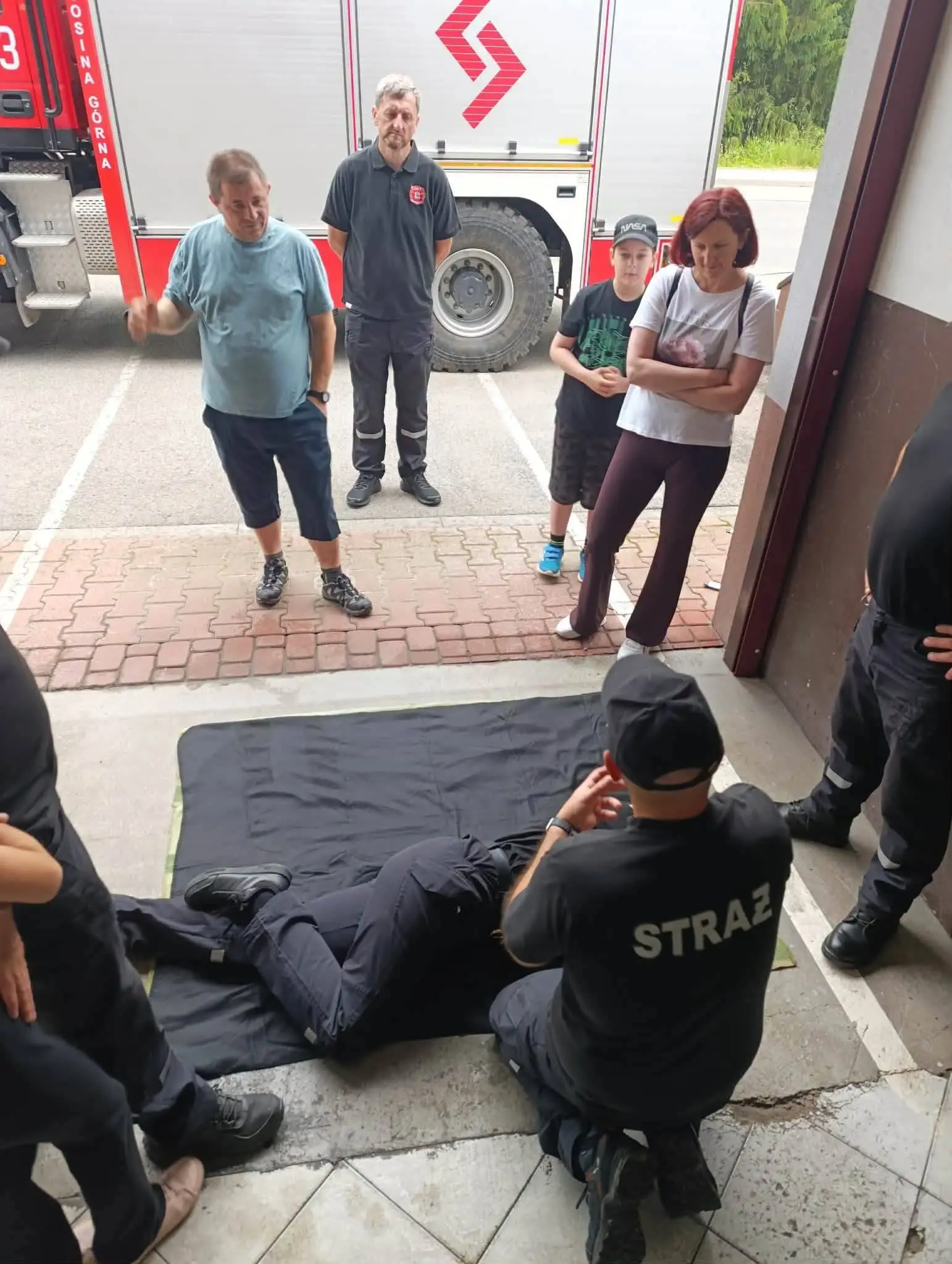 RKO i obsługa AED w praktyce. Krajowy Trening Pierwszej Pomocy w Łososinie Górnej