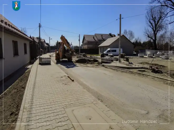 Trwa remont ul. Starowiejskiej w Nowym Sączu