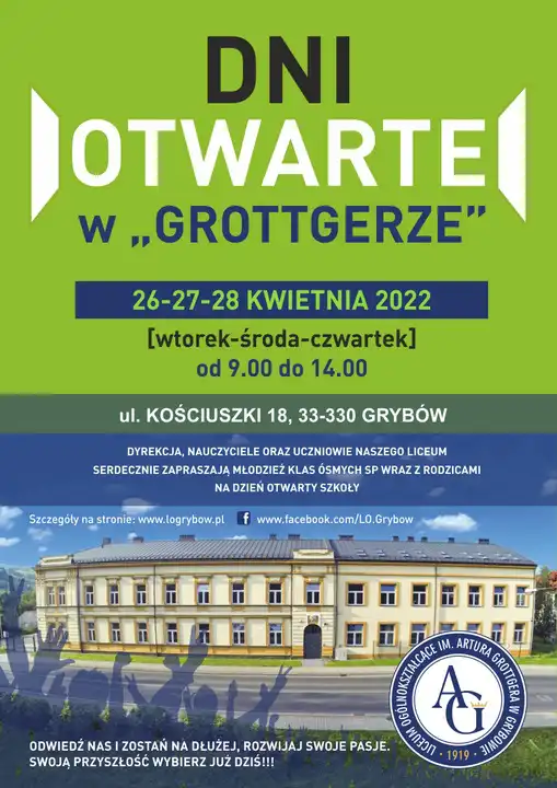 Trzy dni otwarte w LO w Grybowie
