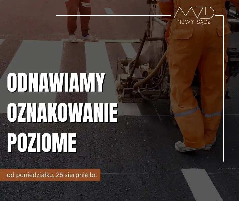 Uwaga kierowcy! Rusza odnawianie oznakowania poziomego