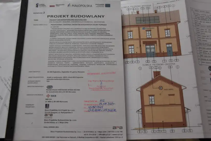 Dworzec kolejowy w Żegiestowie będzie przebudowany