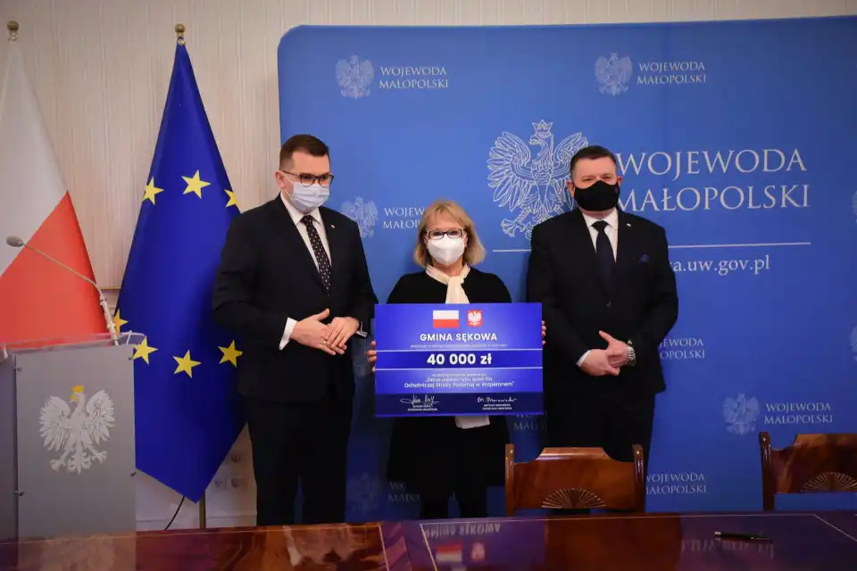 Gminy Łącko i Sękowa z dofinansowaniem z rezerwy ogólnej budżetu państwa