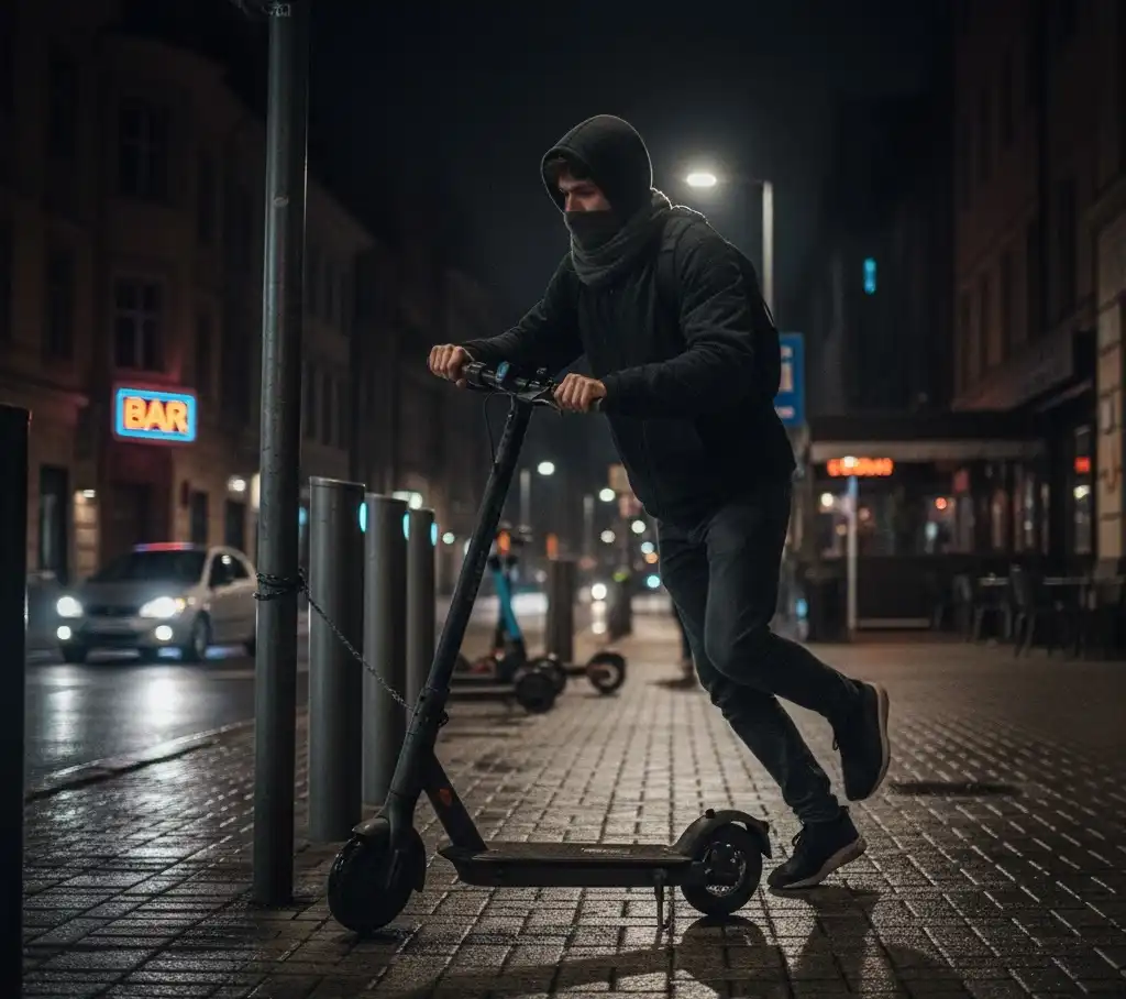 Nastolatkowie ukradli pięć hulajnóg. Policja odzyskała większość łupu