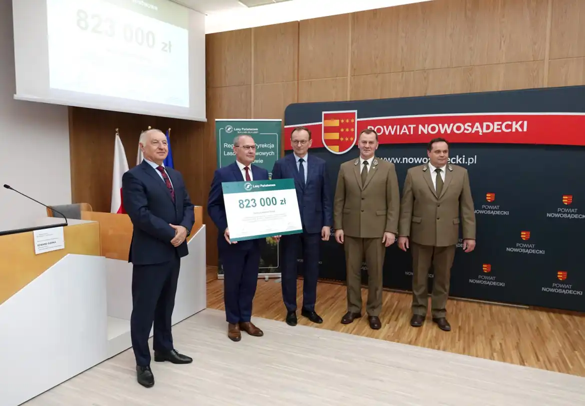 Miliony złotych z Funduszu Leśnego dla samorządów z powiatu nowosądeckiego