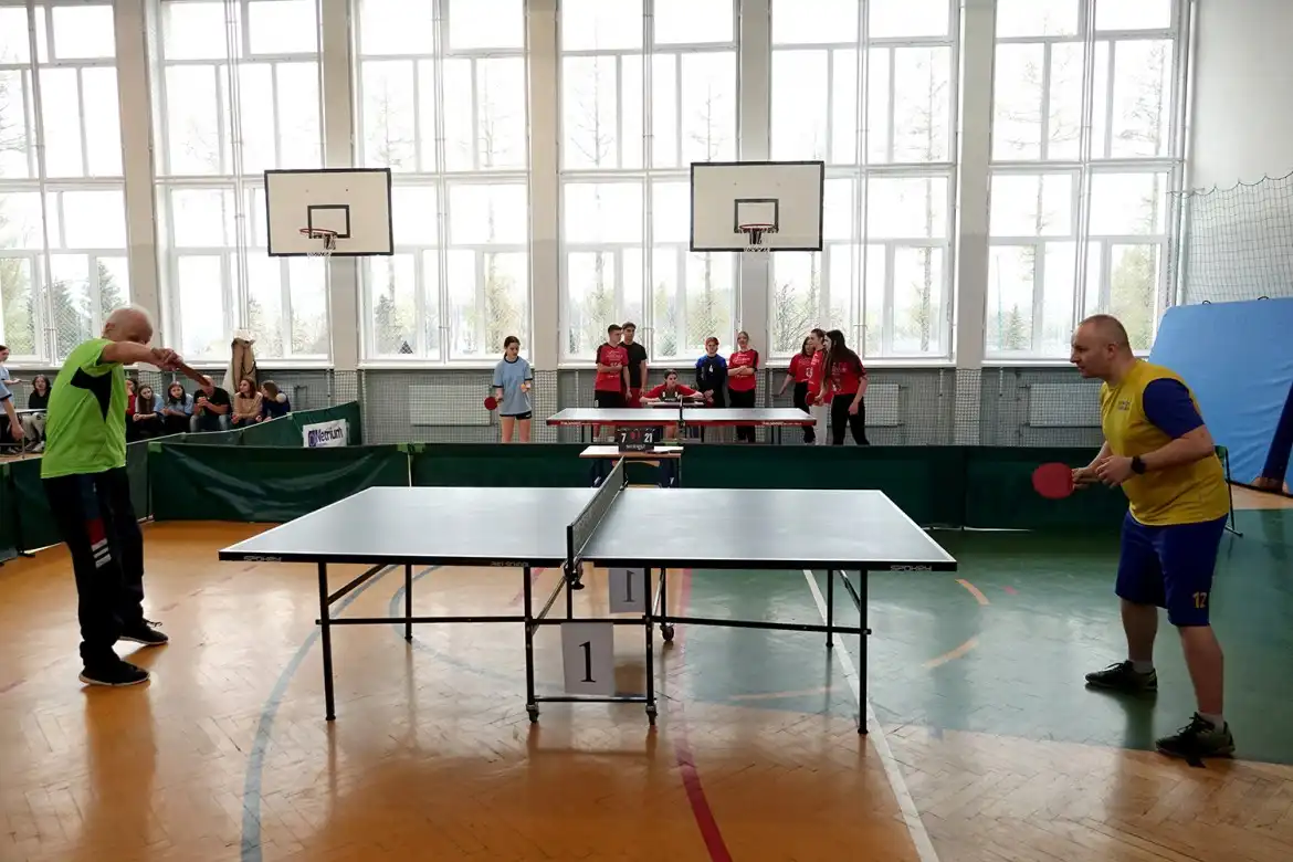 W ZSP w Nawojowej rozegrano Turniej Tenisa Stołowego